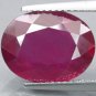 6.43 CT.NATURAL 100% OVAL MADAGASCAR RICH RED RUBY