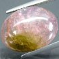 15.28 CT.NATURAL OVAL GREEN PINK WATER MELON BI TOURMALINE NR
