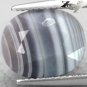 4.94 CT.RARE NATURAL OVAL MILKY WHITE HONEY BROWN LAYERS CLEARLY ZEBRA SARDONYX
