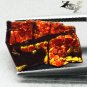 2.98 CT.RARE GRADE NATURAL IRIDESCENCE XTREM PLAY COLOR 2 SIDE DRAGON AMMOLITE