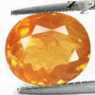 5.79 CT.ULTRA RARE NEW MINE NATURAL OVAL RICH HONEY ORANGE TANZANIA APATITE GEM