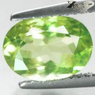 2.62 CT.FULL FIRE RARE NEW MINE NATURAL OVAL TOP BRIGHT OLIVE GREEN TANZANIA APATITE