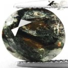 5.05 CT.RARE GRADE NATURAL OVAL SPARK RICH ORANGE PLATE MATRIX ASTROPHYLITE