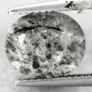3.41 CT.UNIQUE RARE NATURAL OVAL RED PLATES MATRIX JAGUAR SKIN ASTROPHYLITE GEM