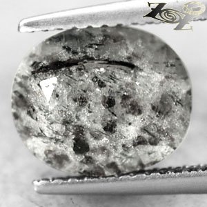 3.41 CT.UNIQUE RARE NATURAL OVAL RED PLATES MATRIX JAGUAR SKIN ASTROPHYLITE GEM