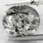 3.41 CT.UNIQUE RARE NATURAL OVAL RED PLATES MATRIX JAGUAR SKIN ASTROPHYLITE GEM