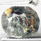 5.22 CT.RARE NATURAL OVAL SPARK RICH ORANGE PLATES MATRIX RUSSIA ASTROPHYLITE