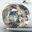 5.09 CT.RARE NATURAL OVAL SPARK RICH ORANGE PLATES MATRIX RUSSIA ASTROPHYLITE