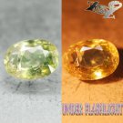 ULTRA RARE NATURAL OVAL GREEN COLOR CHANGE GREEN AXINITE 1.45 CT.LOOSE GEM