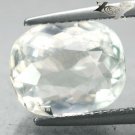 4.13 CT.RARE QUALITY VVS 1 FULL FIRE NATURAL OVAL RAINBOW DIAMOND FLASH CALCITE