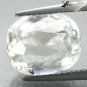 4.13 CT.RARE QUALITY VVS 1 FULL FIRE NATURAL OVAL RAINBOW DIAMOND FLASH CALCITE