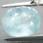 11.15 CT.BIG COLLECTION RARE NATURAL OVAL HARD AQUA BLUE CELESTITE CELESTINE