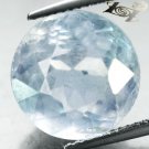 13.5 CT.BIG RARE FACET NATURAL ROUND OCEAN BLUE MADAGASCAR CELESTITE CELESTINE