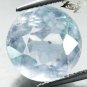 13.5 CT.BIG RARE FACET NATURAL ROUND OCEAN BLUE MADAGASCAR CELESTITE CELESTINE