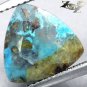 4.21 CT.VER Y RARE NATURAL CLEAR CRYSTAL QUARTZ MATRIX BLUE CHRYSOCOLLA TENORITE