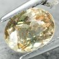 RARE NATURAL OVAL STARDUST HEMATITE YELLOW ILLUSION CONFETTI SUNSTONE 1.75 CT.