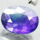 8.44 CT.RARE QUALITY NATURAL OVAL LAYER GREEN PURPLE CLEAR FLUORITE