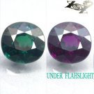 VVS 1 RARE NATURAL OVAL TANZANIA TOP HARD GREEN COLOR CHANGE GARNET 1.52 CT.