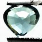 VVS 1 RARE NATURAL HEART BLUEISH GREEN NANDAGALA COLOR CHANGE GARNET 0.65 CT.
