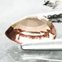 RARE FLAWLESS FULL FIRE NATURAL PEAR PEACH ORANGE COLOR CHANGE GARNET 1.46 CT.