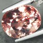 6.95 CT.RAINBOW FIRELY NATURAL OVAL RICH PADPARADSCHA ORANGE PINK ZIRCON GEM