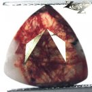 5.85 CT.RARE COLOR NATURAL TRILLIN RICH RED ORANGE WHITE CRSYTAL USA UNAKITE
