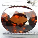 4.35 CT.EYE CLEAN NATURAL OVAL RICH CHAMPAGNE ZIRCON