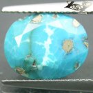 5.84 CT.COLLECTION RARE NATURAL OVAL GOLDEN PYRITE MATRIX RICH CYAN BLUE TURQUOISE
