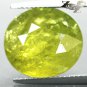 13.4 CT.BIG RARE NATURAL OVAL RICH LEMON YELLOW GROSSULAR MALI GARNET GEMSTONE