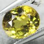 RARE QUALITY FULL FIRE NATURAL OVAL RICH KIWI YELLOW GROSSULAR MALI GARNET 1.94 CT.