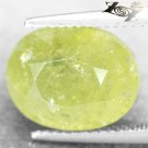 8.66 CT.BIG NATURAL OVAL RICH LEMON GREEN AFRICA GROSSULAR MALI GARNET GEMS