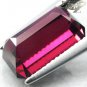 8.41 CT.RARE VVS 1 NATURAL EMERALD RICH RASPBERRY PINK TANZANIA RHODOLITE GARNET