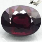 8.25 CT.EYE CLEAN NATURAL OVAL MAGENTA RED PINK RHODOLITE GARNET LOOSE GEMSTONE