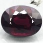 8.25 CT.EYE CLEAN NATURAL OVAL MAGENTA RED PINK RHODOLITE GARNET LOOSE GEMSTONE
