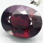 8.25 CT.EYE CLEAN NATURAL OVAL MAGENTA RED PINK RHODOLITE GARNET LOOSE GEMSTONE