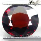 7.78 CT.FLAWLESS BIG NATURAL OVAL RED ORANGE TANZANIA SPESSARTITE GARNET GEM
