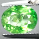 2.84 CT.BIG NATURAL OVAL VOI KENYA RICH GREEN TSAVORITE GARNET LOOSE GEMSTONE
