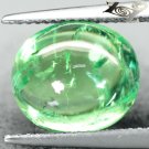 9.16 CT.RARE BIG GOOD COLOR NATURAL OVAL RICH BIGTH GREEN TSAVORITE GARNET