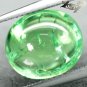 9.16 CT.RARE BIG GOOD COLOR NATURAL OVAL RICH BIGTH GREEN TSAVORITE GARNET