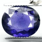 5.36 CT.NATURAL OVAL RICH BLUE VIOLET BIAXIAL TANZANIA CORDIERITE IOLITE