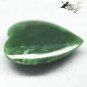 40.2 CT.BIG RARE NATURAL HEART MOGOK GENUINE NEPHRITE JADE LOOSE GEMSTONE