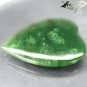 31.75 CT.BIG NATURAL HEART HARD GREEN MOGOK NEPHRITE JADE LOOSE GEMSTONE