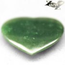 31.34 CT.BIG RARE NATURAL HEART HARD GEEN MOGOK NEPHRITE JADE LOOSE GEMSTONES