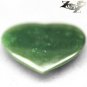 31.34 CT.BIG RARE NATURAL HEART HARD GEEN MOGOK NEPHRITE JADE LOOSE GEMSTONES