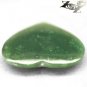 31.34 CT.BIG RARE NATURAL HEART HARD GEEN MOGOK NEPHRITE JADE LOOSE GEMSTONES