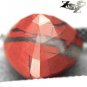 5.71 CT.RARE NATURAL TRILLION CRYSTAL WHITE PATH THROUGH ORANGE RED JASPER