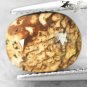 3.97 CT.RARE NATURAL OVAL RED BROWN SPIDER WEB BLACK SPOTS AFRICA PICTURE JASPER