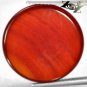 15.16 CT.Natural Round 20.2 mm. Sunset Yellow Orange Layers Africa Sardonyx Gems