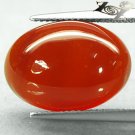 11.54 CT.Natural Oval 13*18 mm. Banded Sunset Red Orange Africa Sardonyx Gems