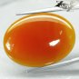 24.29 CT.Natural Oval 22*30 mm. Intense Sunset Red Orange Carnelian Agate &ccedil;�&ordf;&ccedil;��